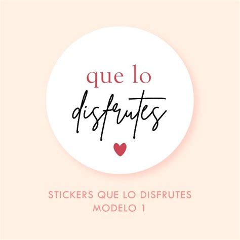 que disfrutes in english